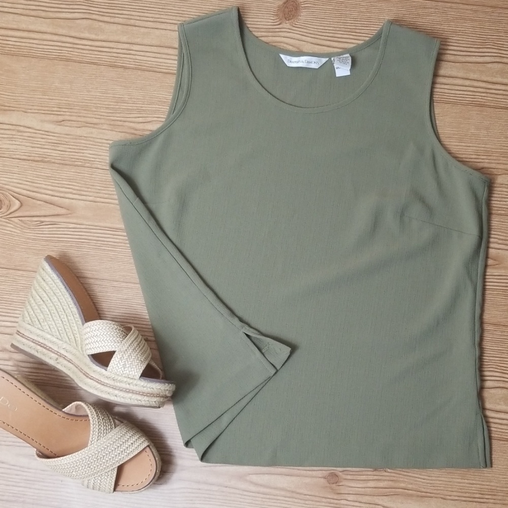 Draper's & Damon's - Green Tank Top